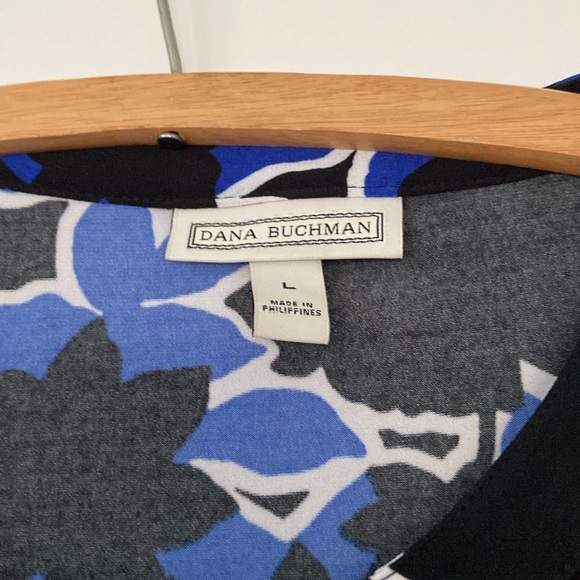 Dana Bachman Button-front blouse. Size L - Picture 2 of 5